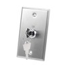 uxcell Key Switch Lock On/Off Exit Switch Emergency Door Release