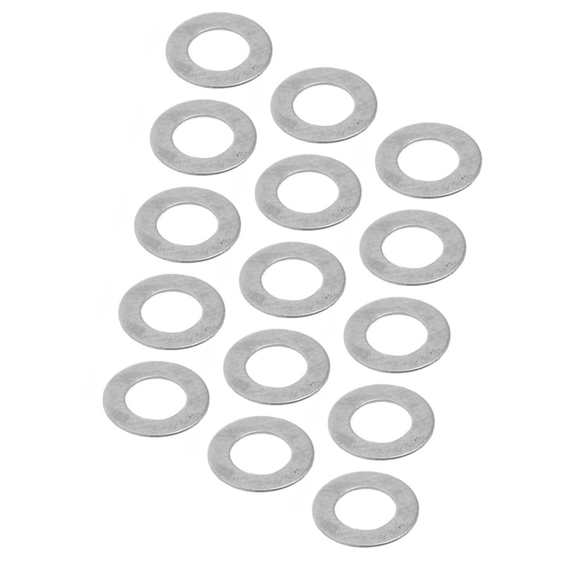120Pcs Washer Flat Stainless Steel 4mm ID 7mm OD Accessory