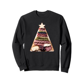 Charcuterie Board Christmas Tree Sweatshirt