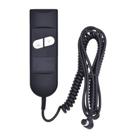 Fromann Interruttore manuale con 2 pulsanti e 5 poli per sedia da TV, ascensore, sedia da ufficio, sedia a sdraio