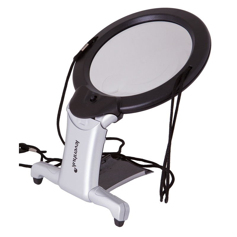 Levenhuk Zeno Vizor N2 Neck Magnifier with LED Light, Comes
