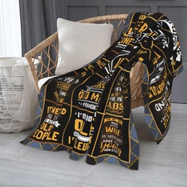 Fluxflix Birthday Gifts for Men/Boyfriend/Huband/Dad, Male/Men Gifts for Birthday, Mens Birthday Gift Ideas, Best Birthday Gifts for Men, Gift for Men Birthday Throw Blanket 60"X50"