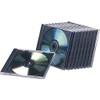 Compucessory CD Case Standard Jewel High-impact Protection for 1 Disk