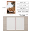 Kokuyo S138S5-L1-3 Campus Paw Soft Ring Notebook, A5, 0.2 inch