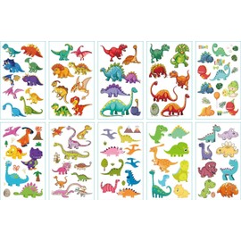 40 Sheets Temporary Tattoos Sticker for Kids,Waterproof Mixed Style Cartoon Children's Fake Tattoos Stickers (Pattern 2)