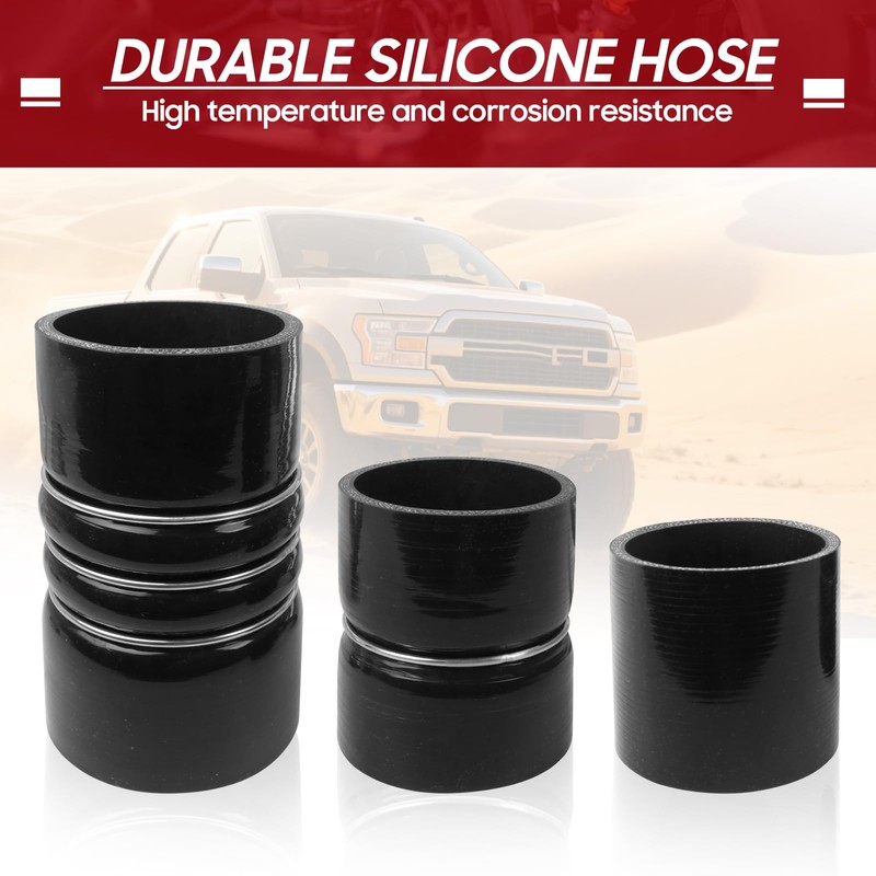 Max Flow Hot Side Intercooler Pipe Boot Kit for 2008-2010