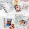 ISHR Seal Notebook, Transparent, M5 Binder, Sticker Notebook, Removable, Clear