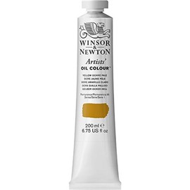 Winsor & Newton Artists' Oil Colour 200 ml Tube, Yellow Ochre Pale (746) (Series 1)