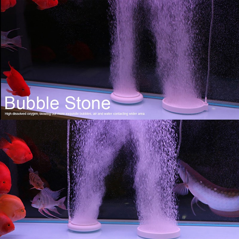 Aquarium NM Air Bubble Stone Plate Disk Fish Tank Hydroponic