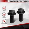 2 Packs of 145344-01 Oblique Saw Replacement Blade Bolts, Part