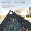 VICLLAX 70% Black Garden Shade Cloth Sun Shade Fabric –