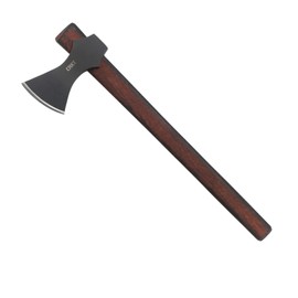 CRKT Freya Axe: Two Handed Outdoor Axe, Forged 1055 Carbon Steel Blade, Hickory Handle 2749