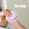 Ice Bag,Cold & Hot Leakproof Ice Pack Fillable - Large