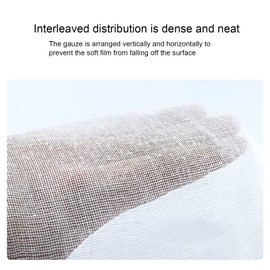 Gauze Mask, Gauze Facial Mask, 100 Piezas de Máscara de Gasa Facial, Máscara Facial Desechable Máscaras Faciales Máscara de Gasa para Spa Cuidado de la Piel Hoja de Papel