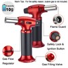 FunOwlet Butane Torch Lighter, Refillable Kitchen Blow Lighters, Culinary Cooking