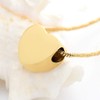Cremation Jewelry Small Heart Urn Necklace for Ashes for Women