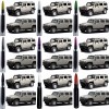 VMS RACING Chrome with Black Tip Bullet Antenna for Hummer