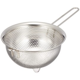 Wahei freiz SUI Gut SUI-6031 Pierced Colander, One-Handed, 5.5 in (14 cm), Stackable with SUI-6041, Easy to Clean, Durable