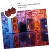 MERRYHAPY 1pc Luxurious Power Cord Bracket Audio Speaker Signal Cable