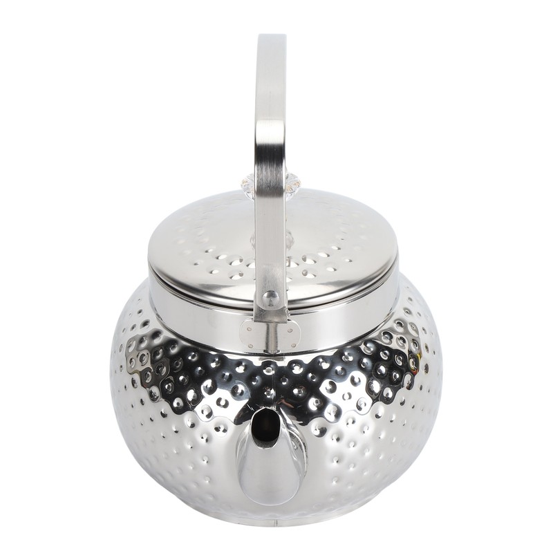 Stainless Steel Teapot with Removable Filter Metal Tea Kettle Coffee