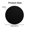 Golgner Fireproof Underlay 100 cm, Round Fireproof Mat, Fire Protection