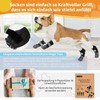 Double-Sided Non-Slip Dog Socks with Adjustable Strap Traction Control for