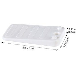 ZZRanYe 12 Pack Toilet Leveling Shims, Multi Purpose Plastic Shims