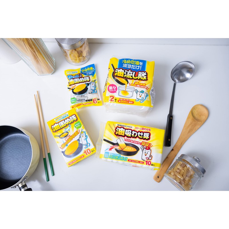 Cotton Labo Oil Suction Corps, Pack of 10 x 3