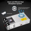 Yaheeda Adjustable Power Supply with LED Display - AC110V/220V to