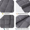 HOSUKKO Weighted Blanket - Weighted Blanket 3 lbs Grey Heavy