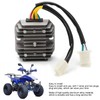 Voltage Regulator Rectifier 7 Wires DualPlug Aluminum Alloy ABS for
