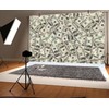 7x5ft Money Banknotes Backdrop Scattered US Dollar Decorations Background Benjamin