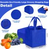 Windyun 50 Pcs Reusable Gift Bag Bulk 8 x 6