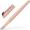 Schneider Callissima Calligraphy Fountain Pen 1.5mm Refillable, Metallic Apricot
