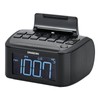 Sangean Compact AM/FM Dual Alarm Clock Radio with Large Easy