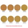WINGONEER 50PCS Yellow Sanding Disc Pads, 5" 8 Hole Loop
