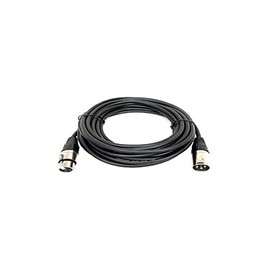 OmniaLaser DMX Cable Lead Cannon XLR M/Fparticularly suitable for the connection of light effects, DMX control units, moving heads and master / slave devices (20 meters)