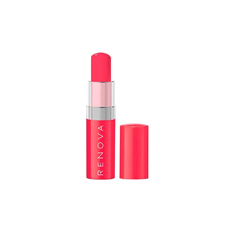 Renova Balsamo Humectante Para Labios, Fresa, 4.6 G