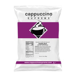 Cappuccino Supreme 2 lb bag Hazelnut Instant Cappuccino Mix