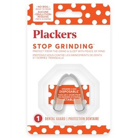 Plackers Grind No More - Protector dental listo para usar, 1 unidad