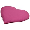 Rapeseed Cushion Heart Approx. 30 x 25 cm – Pink