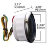 MOTOR METER RACING W PRO 85mm 3-3/8" 2 in 1