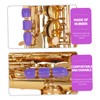 Levemolo 6pcs Sax Side Key Pad Saxophone Key Cushions Saxophone