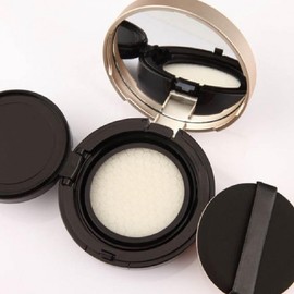 Black Travel Cushion Compact Cosmetic Container Case Empty Cushion Compact 50ea