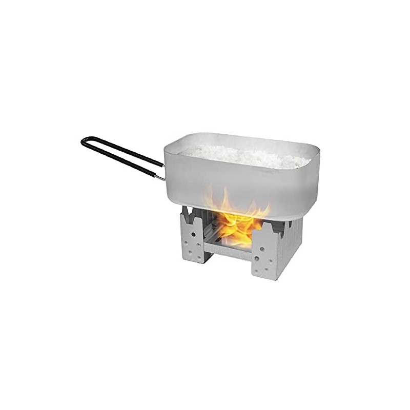 HAC Montagna Pocket Stove, W4.7 x D3.7 x H2.8 inches