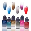 FAVAI Airbrush-Gel-Nagellack-Set, Herbst- und Winter-Kollektion, 6 Farben, 6 x 15