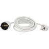 UNITEC Schuko Extension H05VV-F3G 1.5 mm² IP20 3 m White