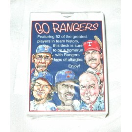 TEXAS RANGERS HEROES PLAYING CARDS #6 - NEW