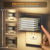 JandCase LED Night Light, Silver Night Lights Plug into Wall