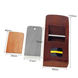 DOITOOL 1pc Woodworking Planer Hand Tool for Efficient Woodworking Projects Compact Design for Easy Portability for Smooth Finishing